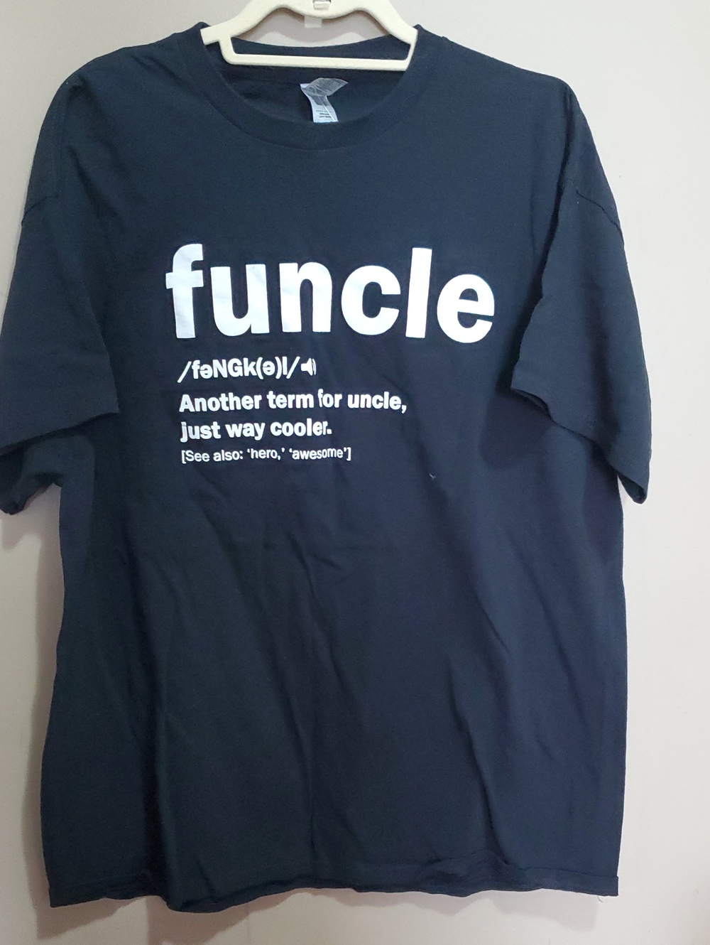 Funclé Graphic Tee - Black Size Xl